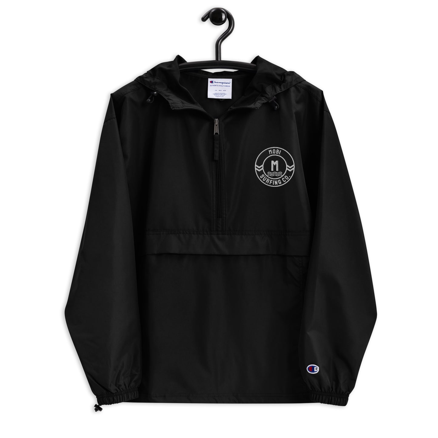 Embroidered Mobi+Champion Rain Jacket